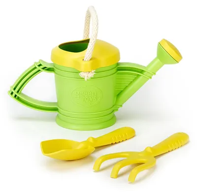 Produktbild von Green Toys Gießkanne mit Gartengeräten