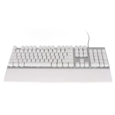 Obrázek produktu pro Drátová klávesnice RGB, mechanická klávesnice, klávesnice se 104 klávesami, drátová klávesnice s opěrkou zápěstí, podsvícená klávesnice, herní klávesnice