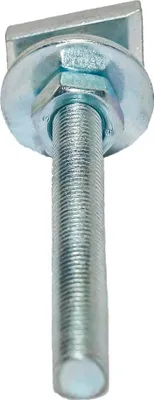 Produktbild von Dalsys 100x Hammerkopfschraube für Montageschiene 27/18 und 28/30 Silber M8x120, zur Anwendung an einer Installationsschiene, verzinkter Stahl