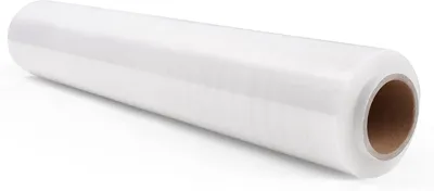 Imagen del producto de Película de estirado transparente, 40 cm x 150 m, film de embalaje para almacenamiento
