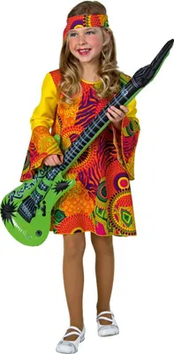 Produktbild von Hippie-Mädchen Girl, Kindergroessen:152-164