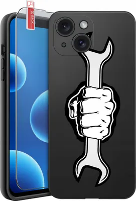 Obrázok produktu pre Puzdro pre iPhone 13 | 14 | DIZAJNY | MATNÉ SILIKÓNOVÉ PUZDRO + SKLO 9H