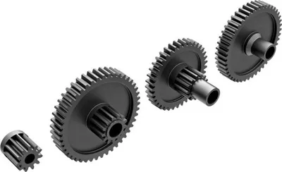 Produktbild von Traxxas 9776R, Zahnradsatz, Schwarz