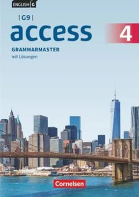 Produktbild von English G Access - G9 - Band 4: 8. Schuljahr - Grammarmaster