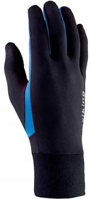Image de Gants Viking « Runway » pour hommes/femmes, unies, multifonctionnels PP7816 (6) (noir/bleu)