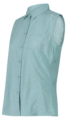 Produktbild von CMP Damen Bluse 52347-36, 52347-38, 52347-40, 52347-42, 52347-44 CMP-34S6326 lagoon-off white 40