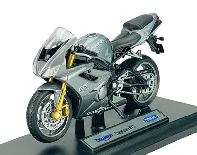 Obrázek produktu pro Welly Triumph Daytona 675 1:18 11 cm motocykl, v krabici, model Cast 12822