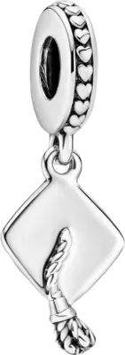 Produktbild von Pandora 791892 Charm-Anhänger Damen Schulabschluss-Mütze Sterling-Silber