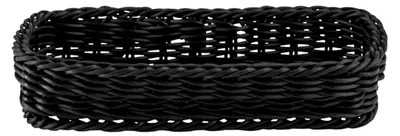 Produktbild von Besteckkorb schwarz Gastro 27 x 10 x 5 cm, Polypropylen