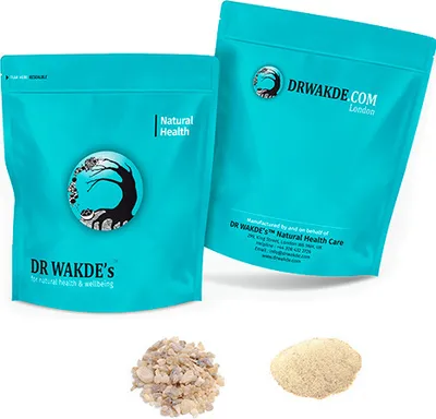 Produktbild von DR WAKDE'S Boswellia Pulver (Salai Guggul | Shallaki) - 1 kg (2.2lb) | Rein, Raw & Getrocknetes Pulver | Ayurveda-Kräuter | Vegan | Nichts hinzugefügt