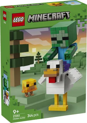 Productafbeelding van LEGO Minecraft Kipruiter, Bouwset, Vanaf 9 jaar, Kunststof, 344 onderdelen, 442 gram