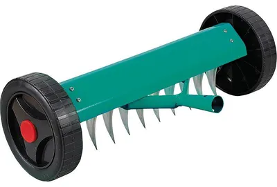 Obrázok produktu pre Ručný vertikutátor Prevzdušňovač trávnika Prevzdušňovač trávnika Prevzdušňovač trávnika 34cm