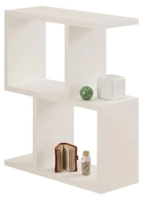 Produktbild von Ceprano - Couchtisch, 45x17x51h cm Weiß, 2 Fächer