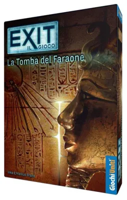 Immagine prodotto di Exit: La Tomba del Faraone – Gioco da tavolo – Giochi Uniti – 1-6 giocatori – 12+