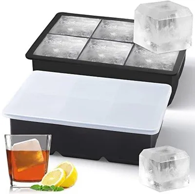 Produktbild von Silikon Ice Cube Form XXL Ball - 2 Stück Set