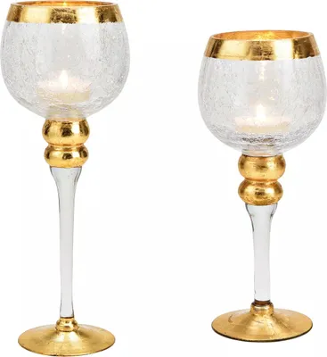 Produktbild von Windlicht Set Gold