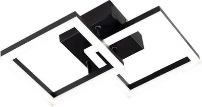 Produktbild von BARD moderne LED-Deckenleuchte 21W schwarz 3394-28-101 Fabas Luce