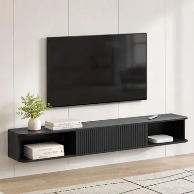 Produktbild von Hängende TV-Konsole für modernes Interieur