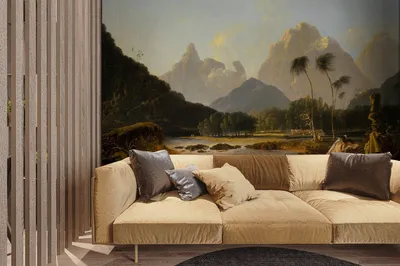 Produktbild von Coloray Fototapete 416x254 cm An Einer Wand Latex Latextapete - Paradise-Jahrgang.