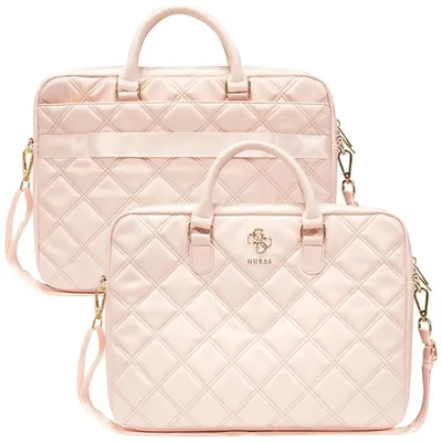 Produktbild von Guess Torba GUCB15ZPSQSSGP 16" pink Quilted 4G Schutzhülle