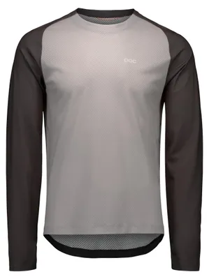 Produktbild von POC Langarm Fahrradtrikot für den Sommer - MOTION AIR L/S - Grau M