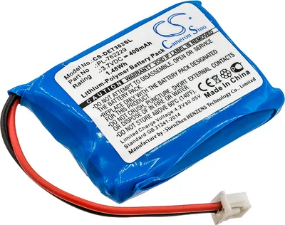 Image de TECHTEK Batterie compatible avec [Educator] ET-300-L, ET-300Receiver, ET-300Transmitter, ET-300TSReceiver, ET-300TSTransmitter, ET-302-LReceiver, ET-