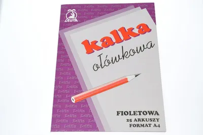 Zdjęcie produktu dla Nd39_258174 Kalka Olo A4/25Ark Del Fiolet 978 Tec