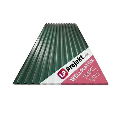 Produktbild von LP Projekt 1-teiliges wellplatte  90 x 117 cm - leicht & robust kunstoff wellplatten | Carport, Garten & Terrasse wetterfeste platten für außen