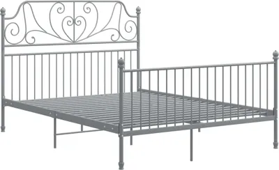 Obrázek produktu pro vidaXL Postelový rošt Grey Metal 160x200 cm