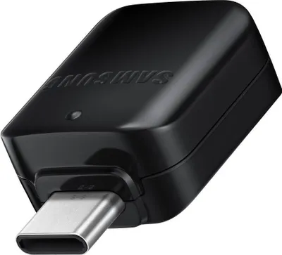 Produktbild von Samsung EE-UN-930 USB-C auf USB OTG Adapter GH98-41288A schwarz bulk