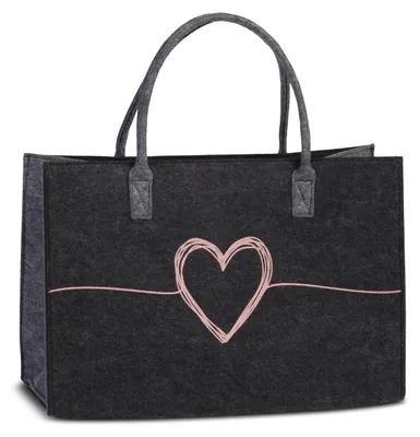 Produktbild von Punta Filz-Shopper *dunkelgrau