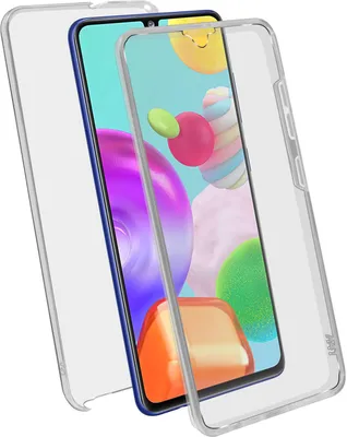 Image de Avizar, coque de protection à 360° (avant et arrière) pour Samsung Galaxy A41, transparente