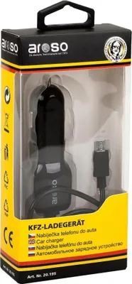 Obrázek produktu pro Nabíječka mobilního telefonu 12/24V - Micro USB 1A