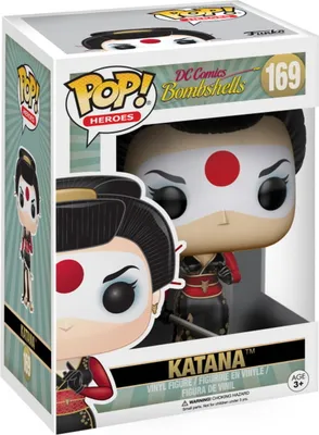 Produktbild von DC Comics Bombshells - Katana 169 - Funko Pop! - Vinyl Figur