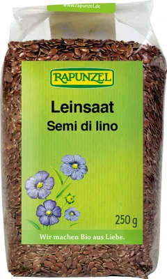 Produktbild von Rapunzel Leinsaat, braun  250g