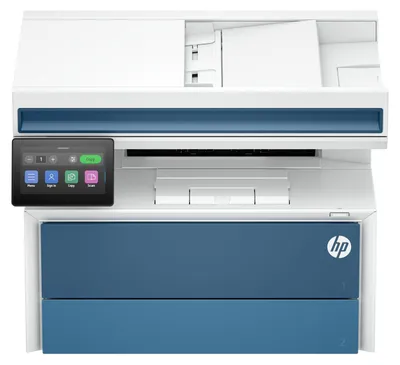 Zdjęcie produktu dla HP LaserJet Pro 4113fdng Czerń i biel Drukarka, Laser, 1200 x 1200 DPI, A4, 45 stron/min, Podwójne drukowanie, Biały, Niebieski
