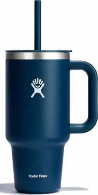 Produktbild von Hydro Flask 32 Indigo Thermobecher mit Strohhalm