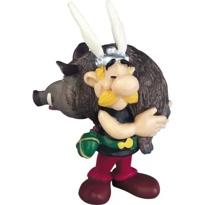 Produktbild von Plastoy Asterix Mit Wildschweinfigur Mehrfarbig Mehrfarbig One Size