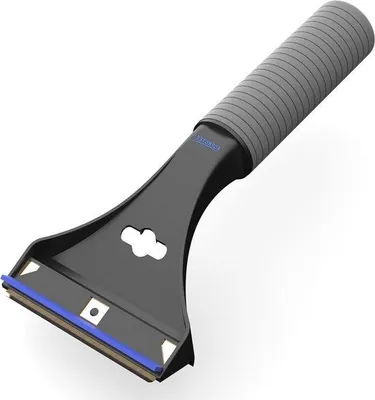 Immagine prodotto di Raschietto per il ghiaccio con manico, nero-blu, lama a coltello