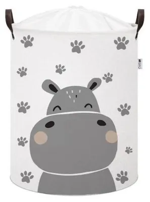 Immagine prodotto di Cestino porta giocattoli in cotone Hippo XL - Sipo