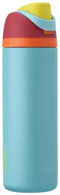 Produktbild von Isolierte Edelstahl-Trinkflasche, 710 ml, mit Strohhalm und auslaufsicherem Verschluss – Wasserflasche – Thermosflasche