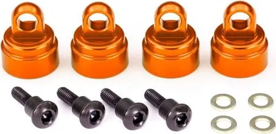 Produktbild von Traxxas TRX3767T Dämpfergehäusekappen Alu