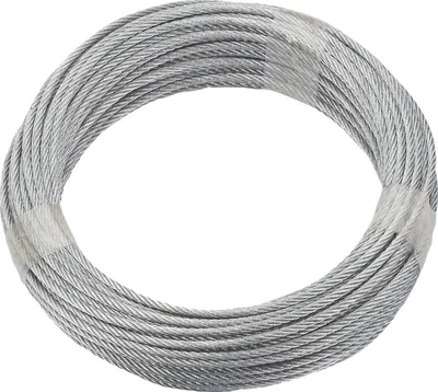 Produktbild von Ruck-Zuck Edelstahlseil Seil ø 3 mm Länge 20 m für Haltezwecke geeignet EN12385