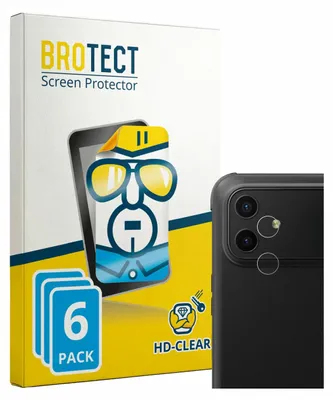 Produktbild von 6x Für Gigaset GX30 (NUR Kameraschutz) Schutzfolie BROTECT Displayschutz Display Schutz Folie Klar Transparent
