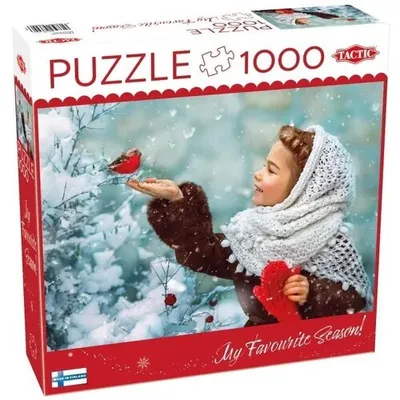 Immagine prodotto di Puzzle 1000 elementów Dziewczynka w czerwonych rękawiczkach