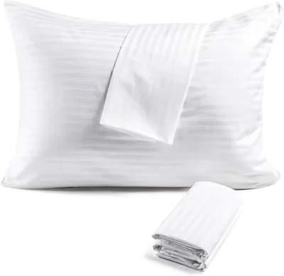 Image de Housse de coussin en coton avec fermeture éclair - e OEKO-TEX - 50 x 80 cm - Lot de 6