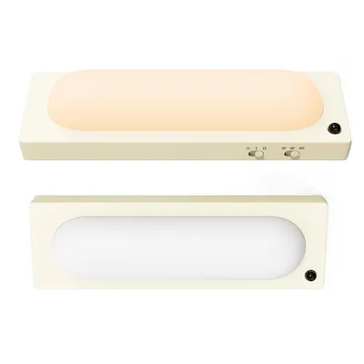 Produktbild von LED Sensor Nachtlicht mit Bewegungsmelder, wiederaufladbar USB-C, magnetische Unterbauleuchte 2700K, dimmbar für Küche Schrank Schlafzimmer
