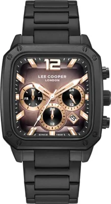 Produktbild von Herrenuhr LEE COOPER LC08182.650 in Schwarz, Fashion.