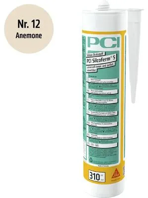 Produktbild von PCI Silcoferm S Silikon 310ml innen & außen Nr. 12 anemone