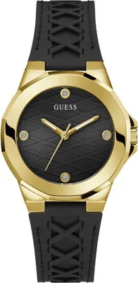 Produktbild von Guess Damen Uhr Armbanduhr CORSET GW0599L2 Silikon
